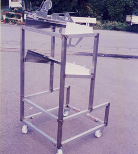 チップマウンター用マガジンラック